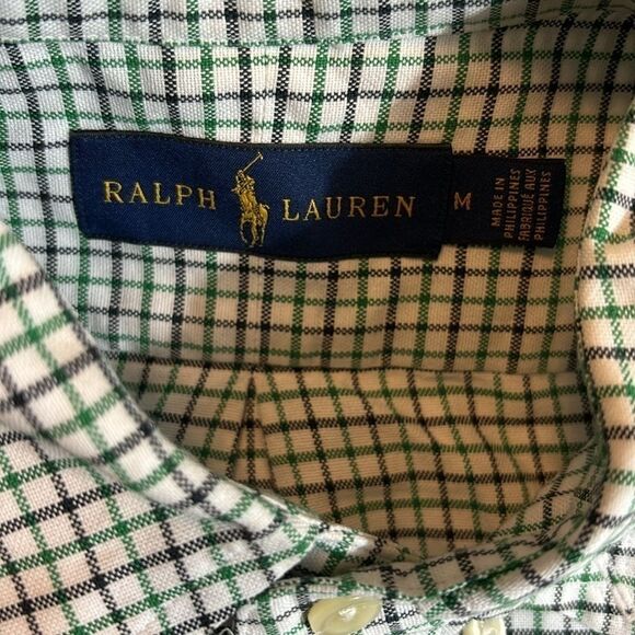 RALPH LAUREN button up shirt medium - Picture 4 of 5